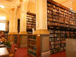 My library didn't look like this. This is a posh Edinburgh one. ;-) Pic courtesy of iccinfocentre.com